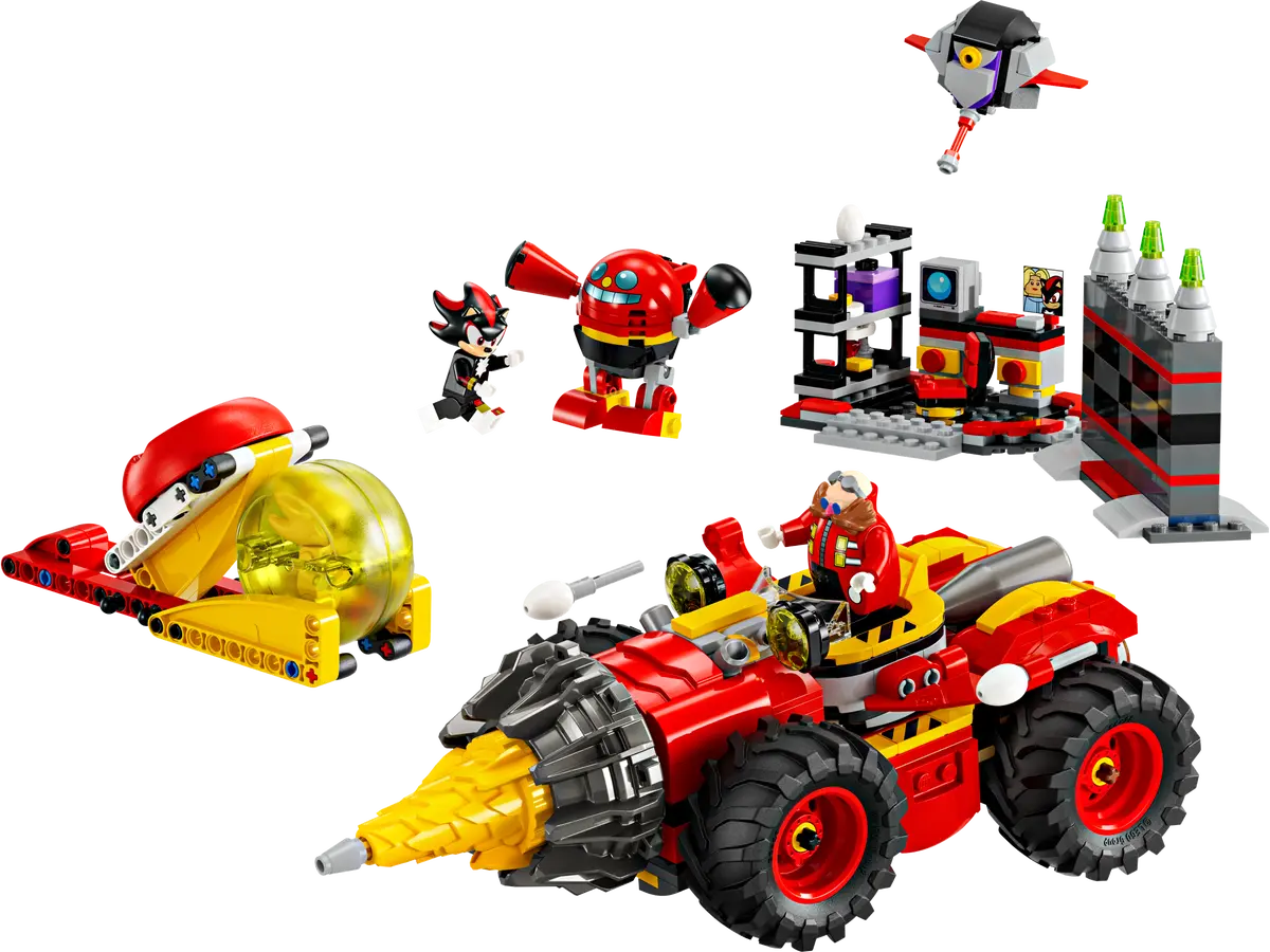 LEGO Sonic The Hedgehog 76999 Super Sonic vs. Egg Drillster