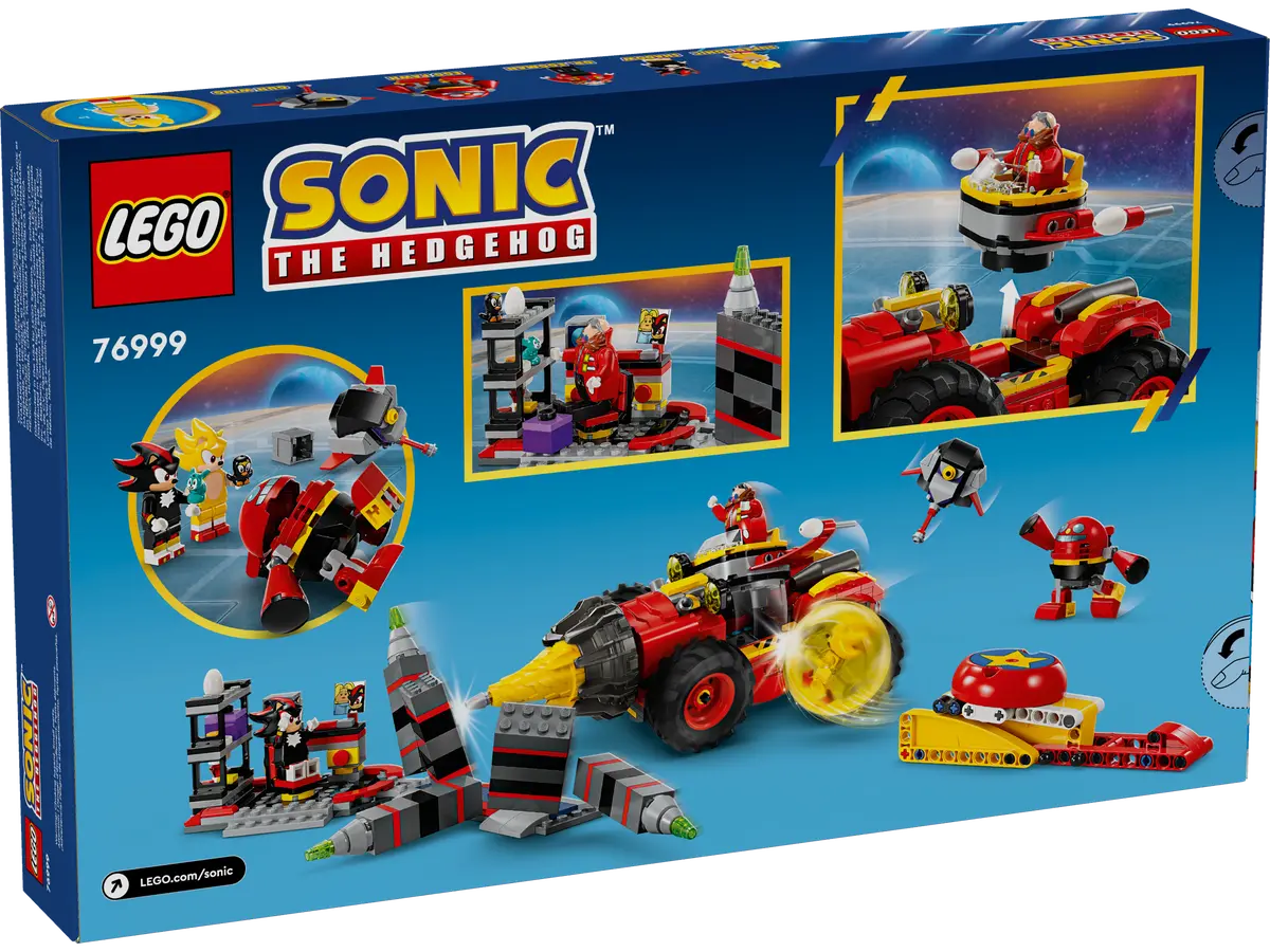 LEGO Sonic The Hedgehog 76999 Super Sonic vs. Egg Drillster