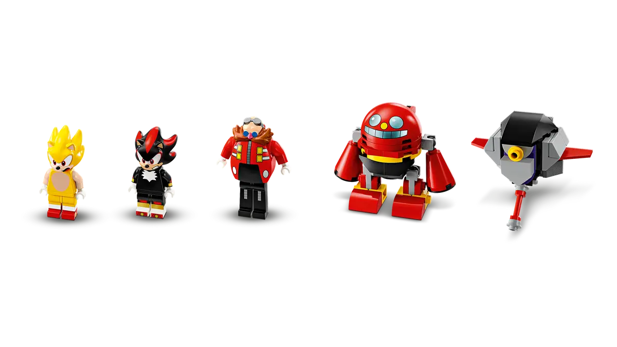 LEGO Sonic The Hedgehog 76999 Super Sonic vs. Egg Drillster