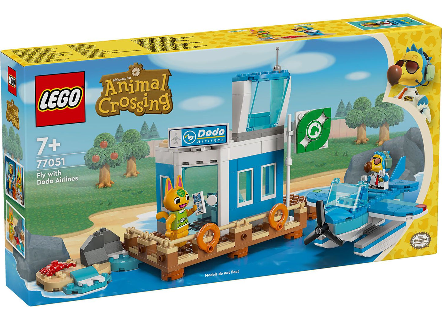 LEGO Animal Crossing 77051 Fly with Dodo Airlines