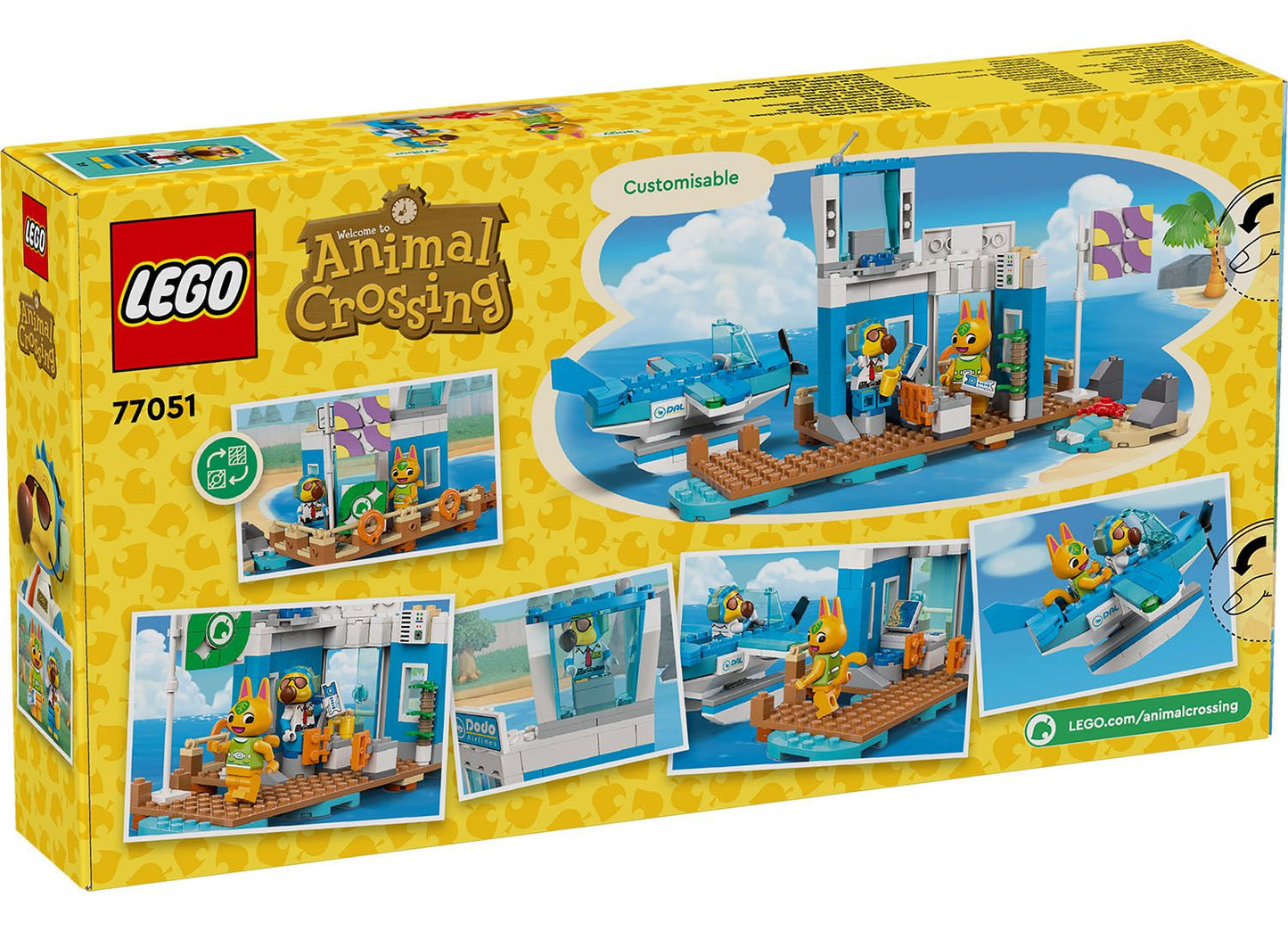 LEGO Animal Crossing 77051 Fly with Dodo Airlines