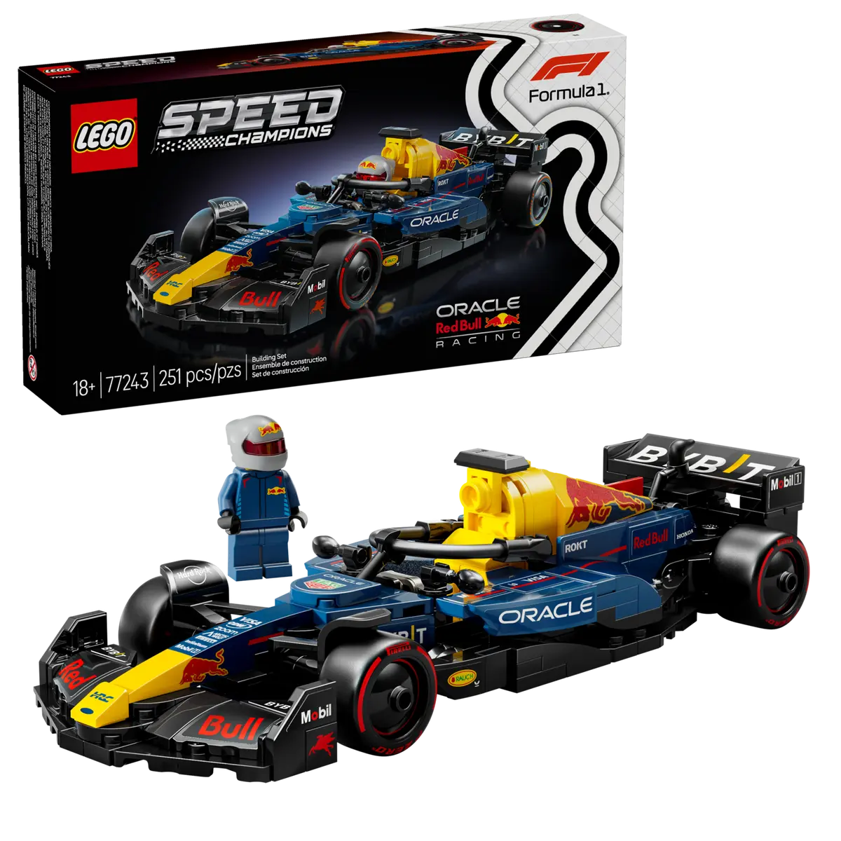 LEGO Speedchampions 77243 Oracle Red Bull Racing RB20 F1® Race Car