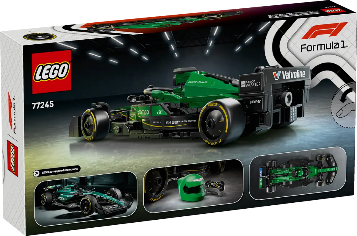 LEGO Speedchampions 77245 Aston Martin Aramco F1® AMR24 Race Car