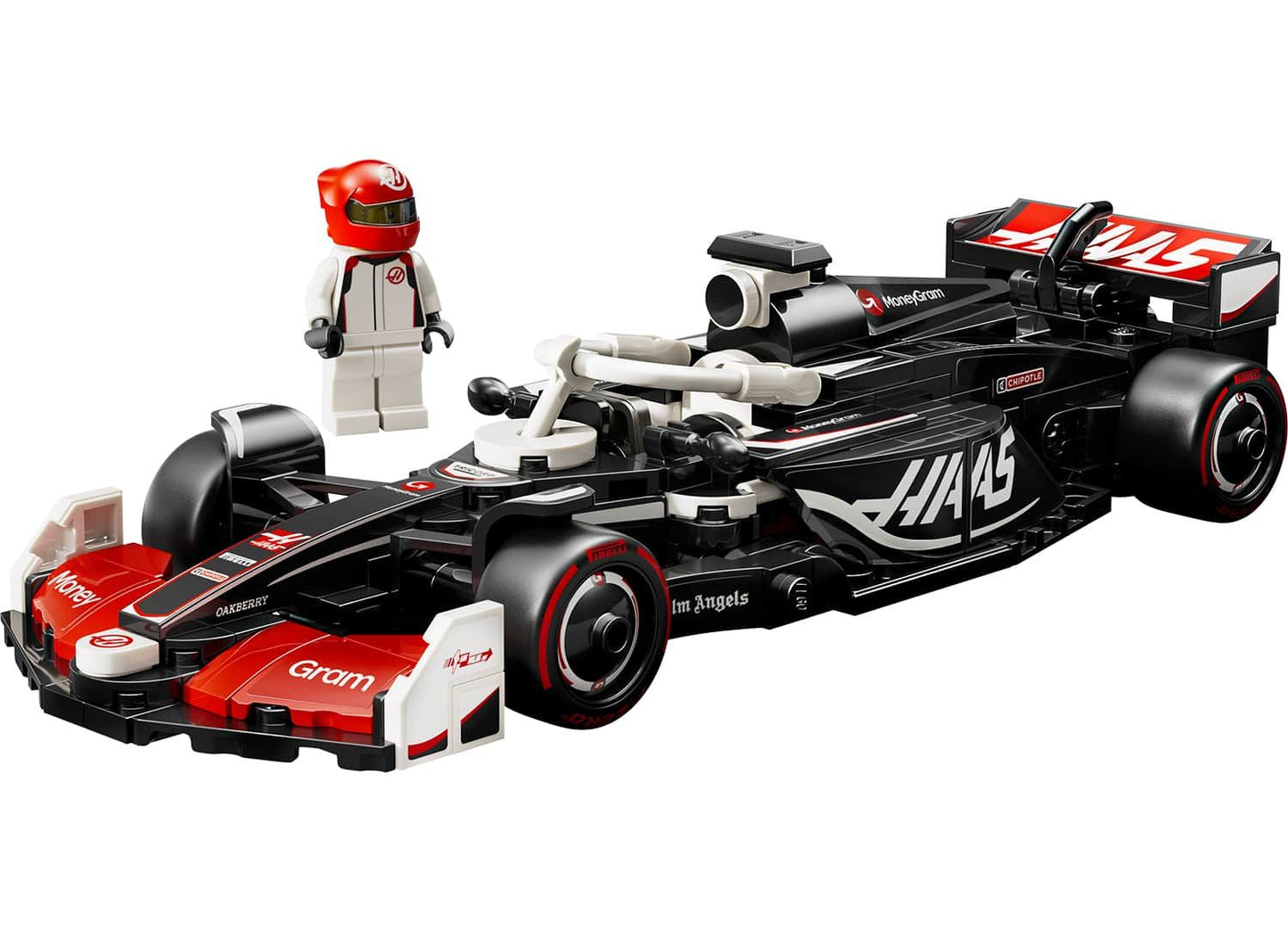 LEGO Speedchampions 77250 MoneyGram Haas F1 Team VF-24 Race Car
