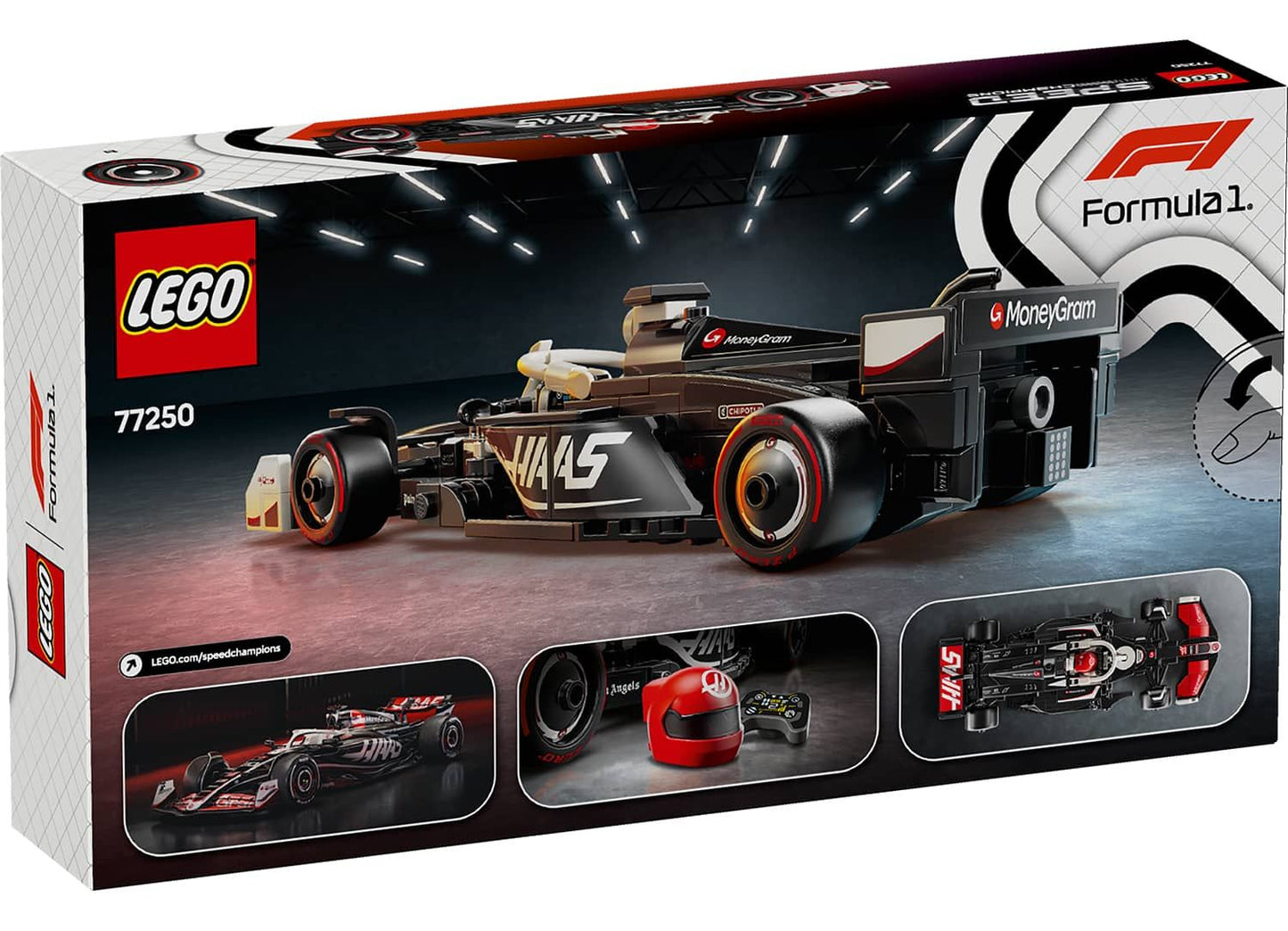 LEGO Speedchampions 77250 MoneyGram Haas F1 Team VF-24 Race Car