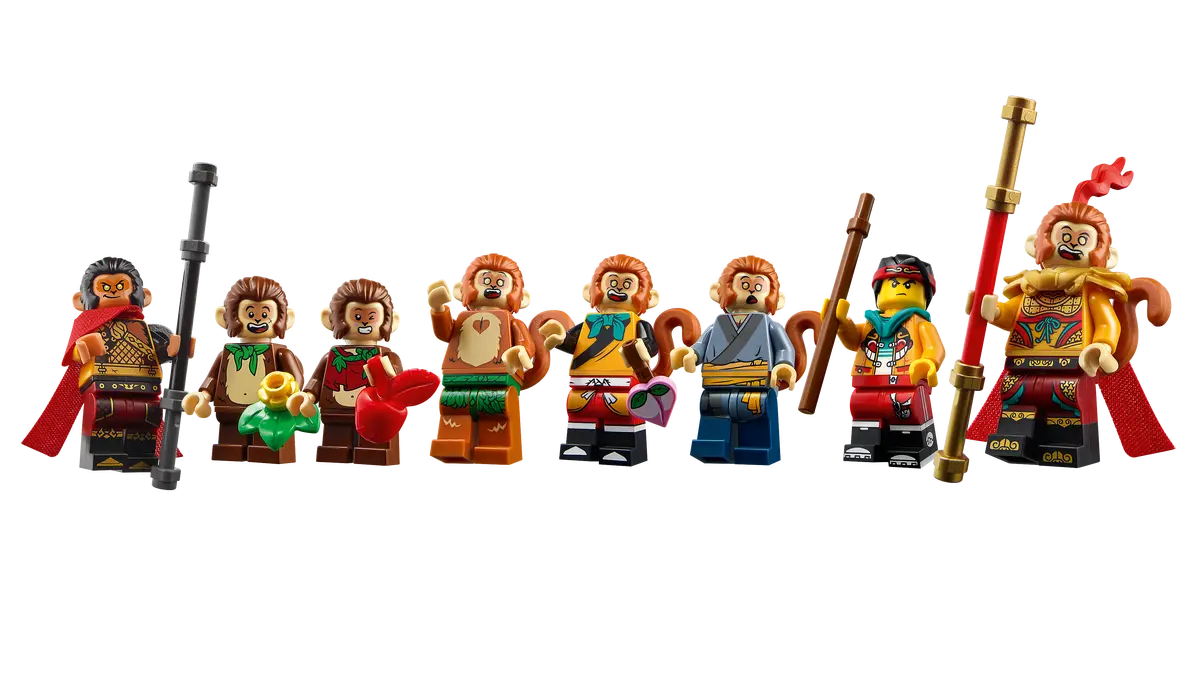 LEGO Monkie Kid 80024 The Legendary Flower Fruit Mountain