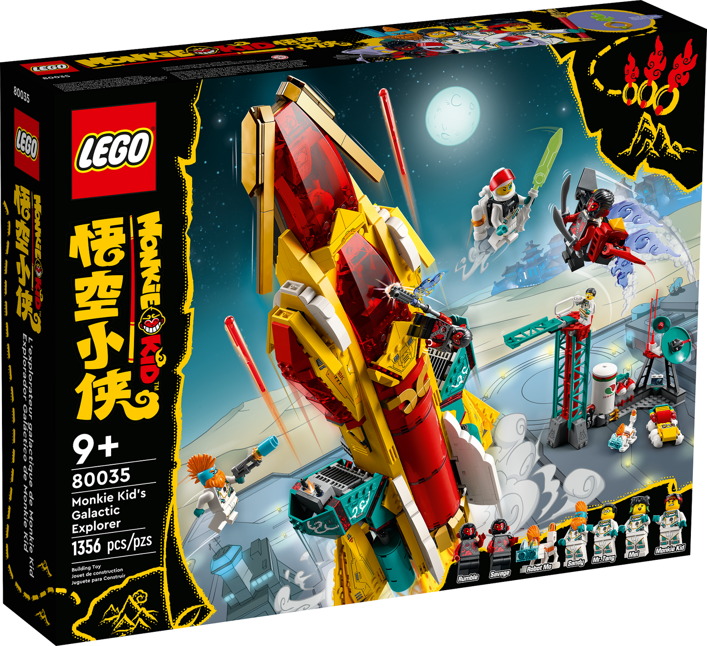 LEGO Monkie Kid 80035 Monkie Kid's Galactic Explorer