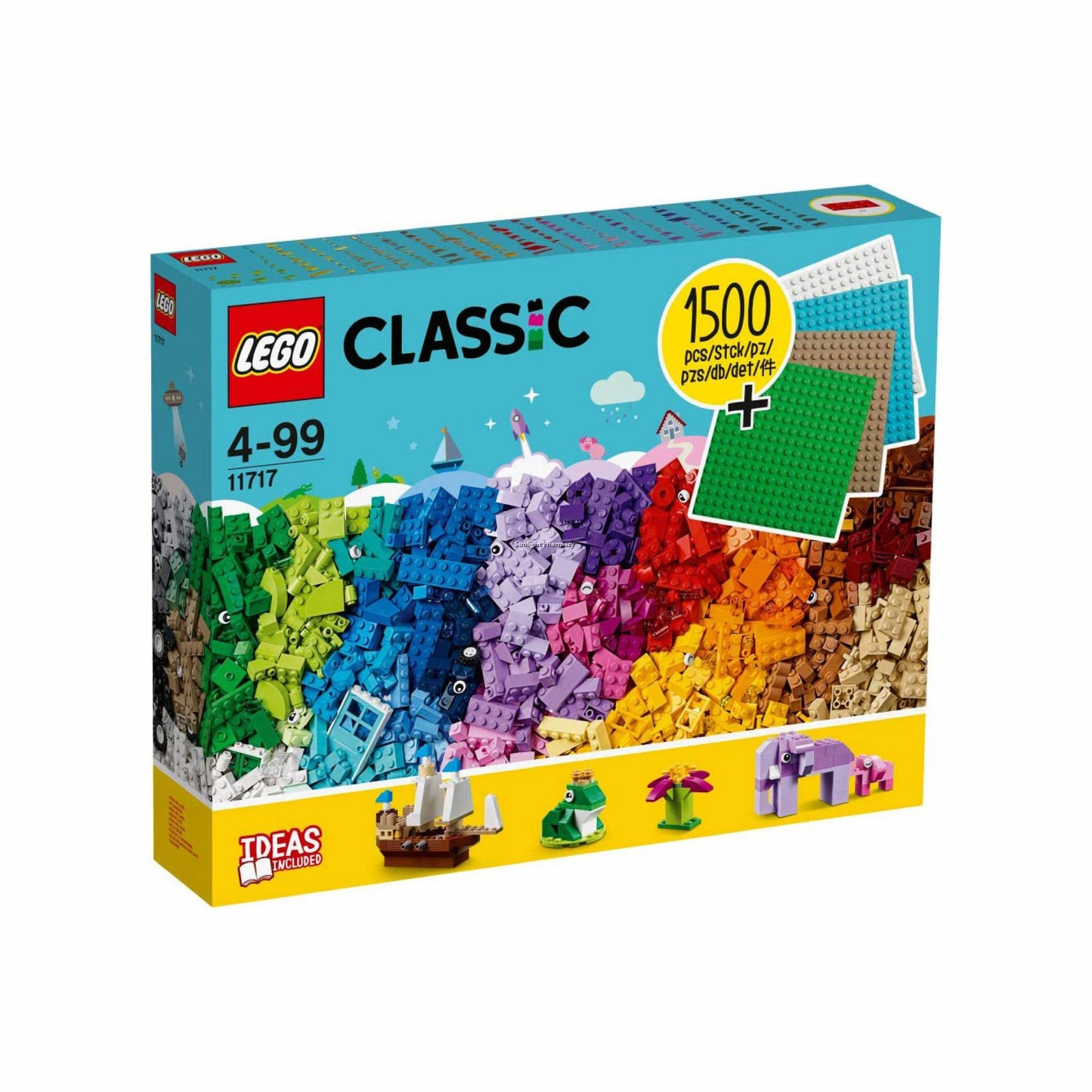 LEGO Classic 11717 Bricks Bricks Plates (Blue)