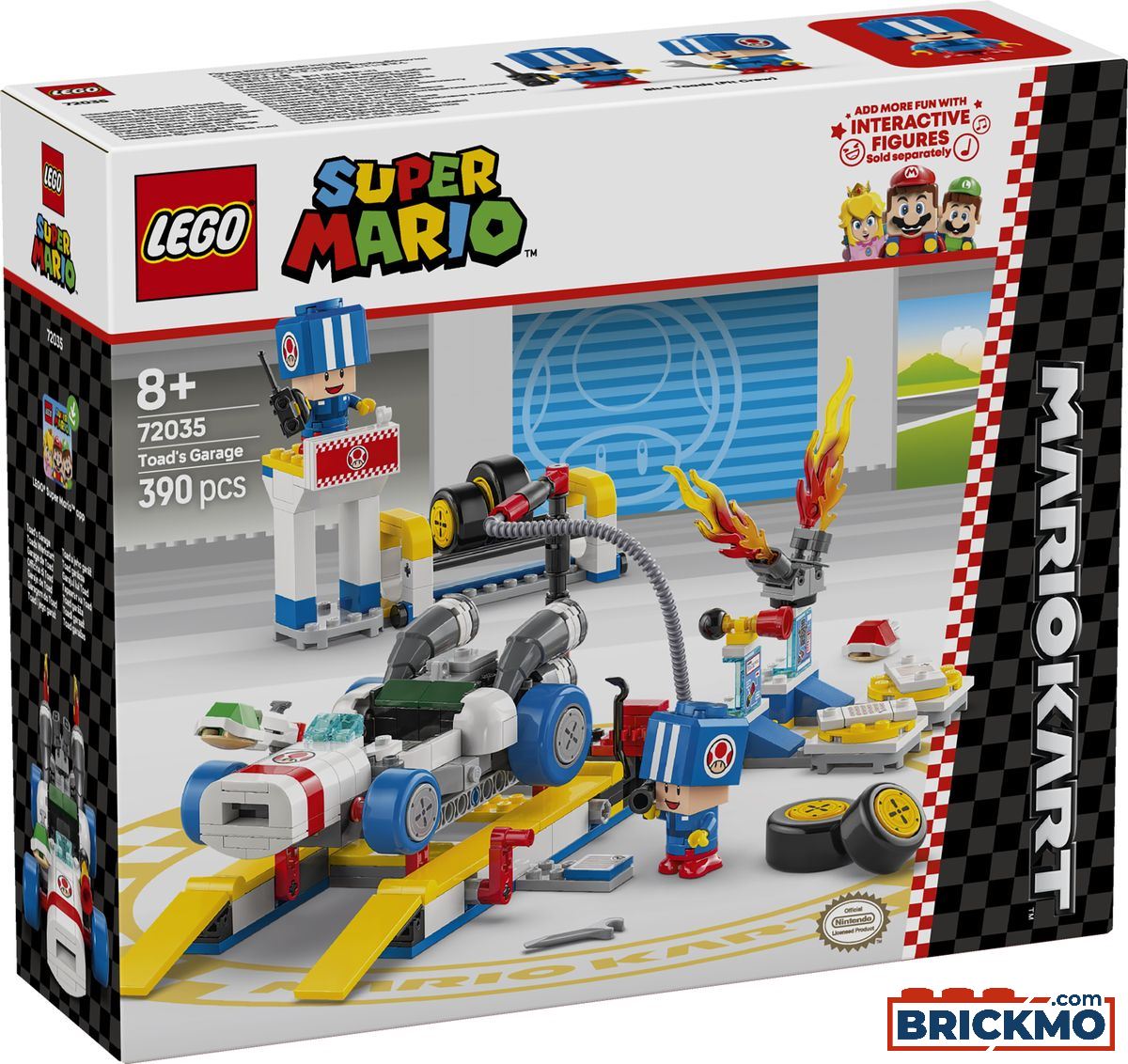 LEGO Super Mario 72035 Mario Kart™ – Toad's Garage
