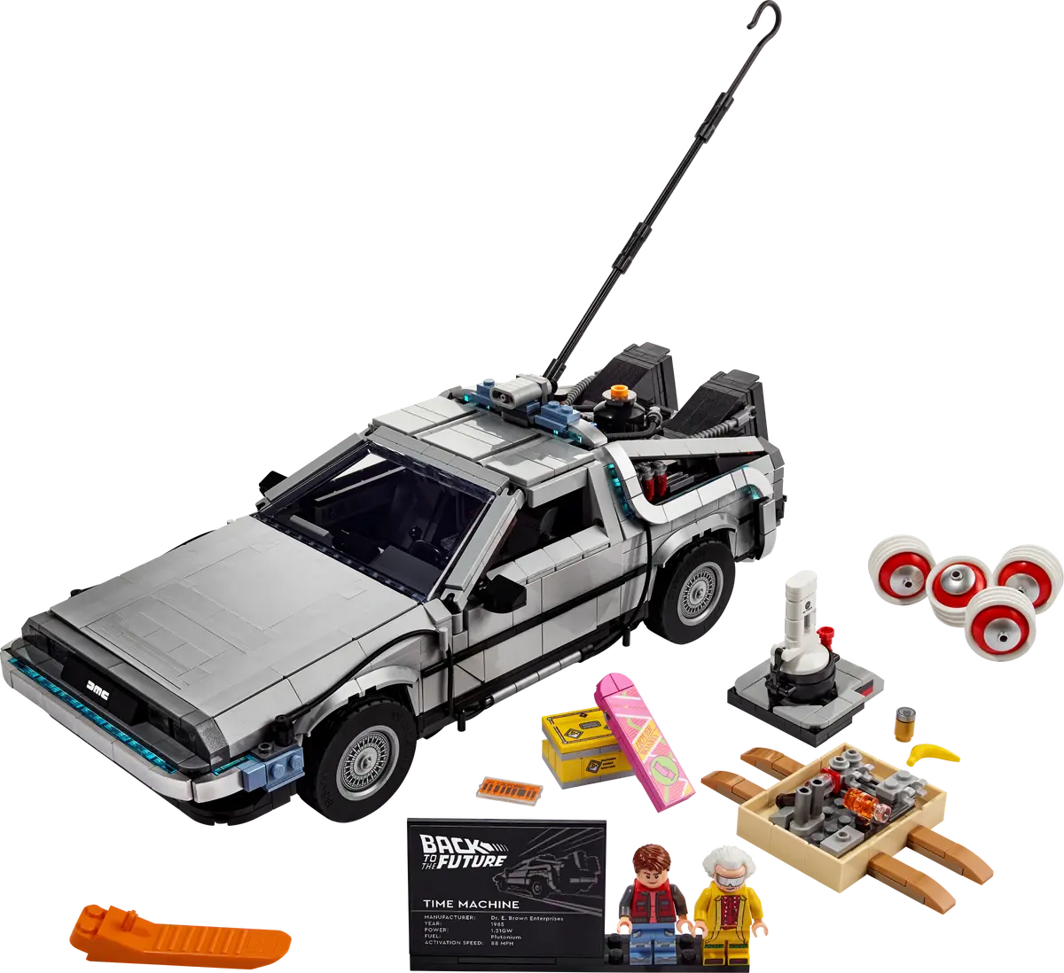 LEGO Icons 10300 Back to the Future Time Machine