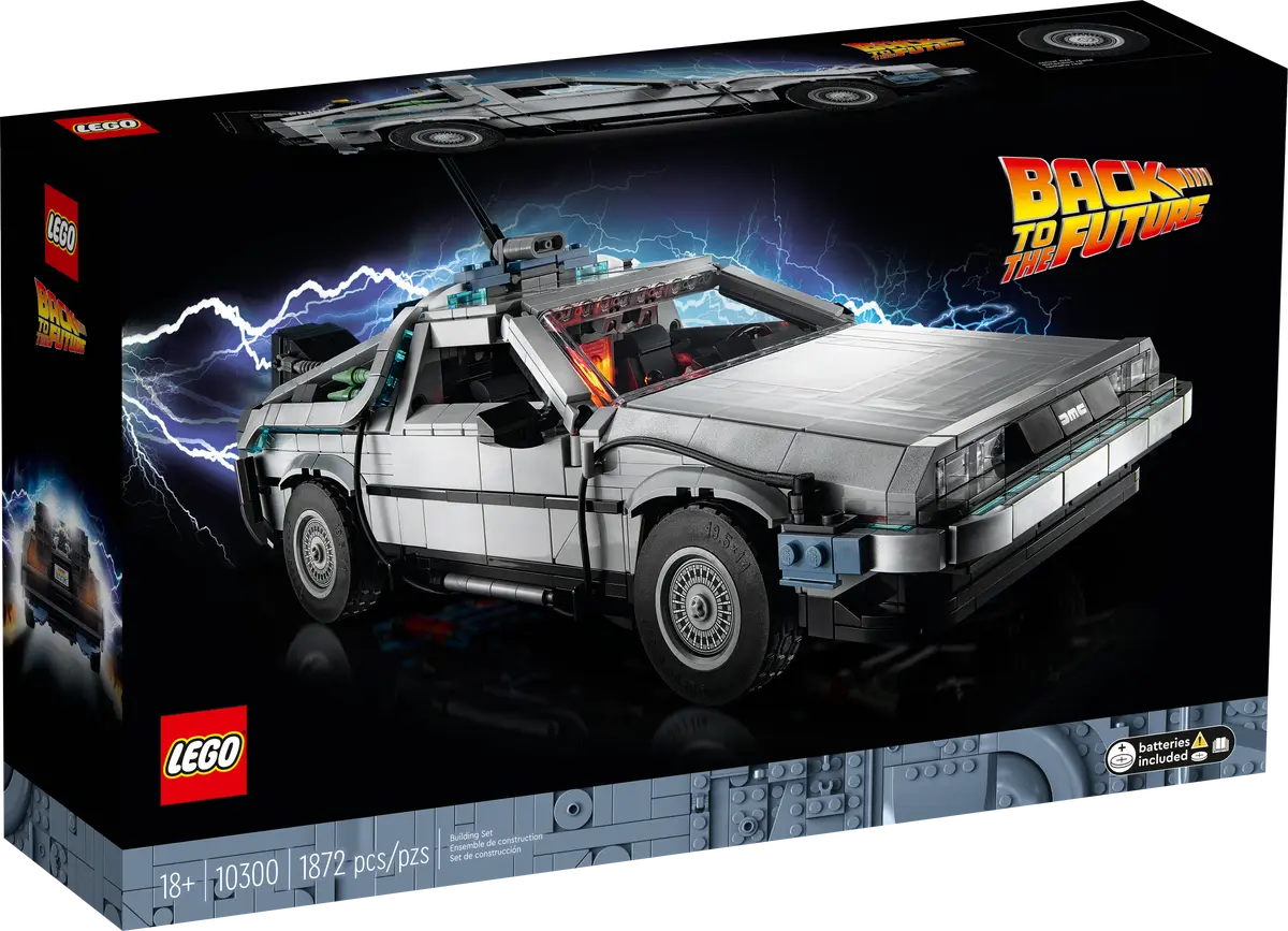 LEGO Icons 10300 Back to the Future Time Machine