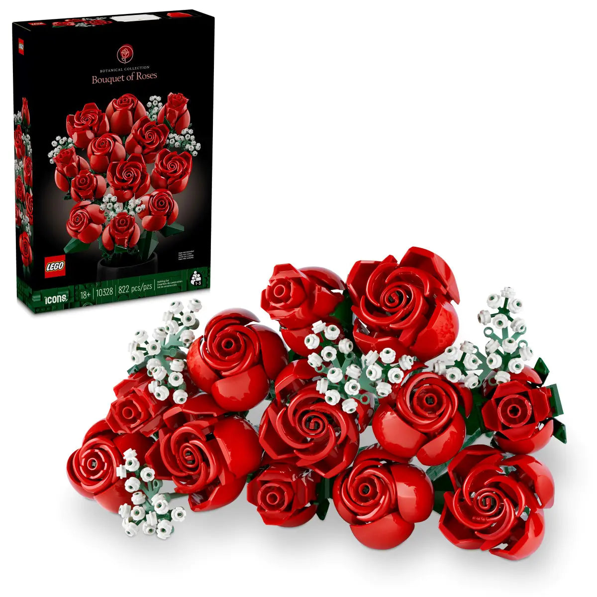 LEGO Botanical Collection 10328 Bouquet of Roses