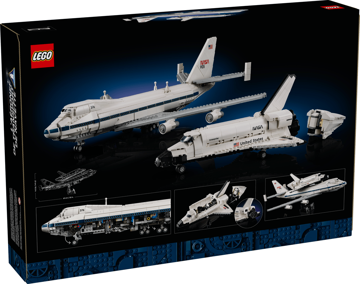 LEGO Icons 10360 Shuttle Carrier Aircraft