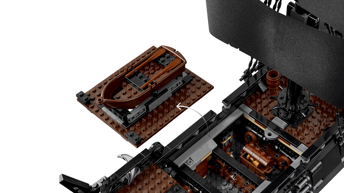 LEGO Icons 10365 Captain Jack Sparrow's Pirate Ship