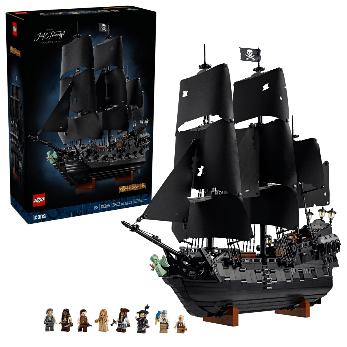 LEGO Icons 10365 Captain Jack Sparrow's Pirate Ship