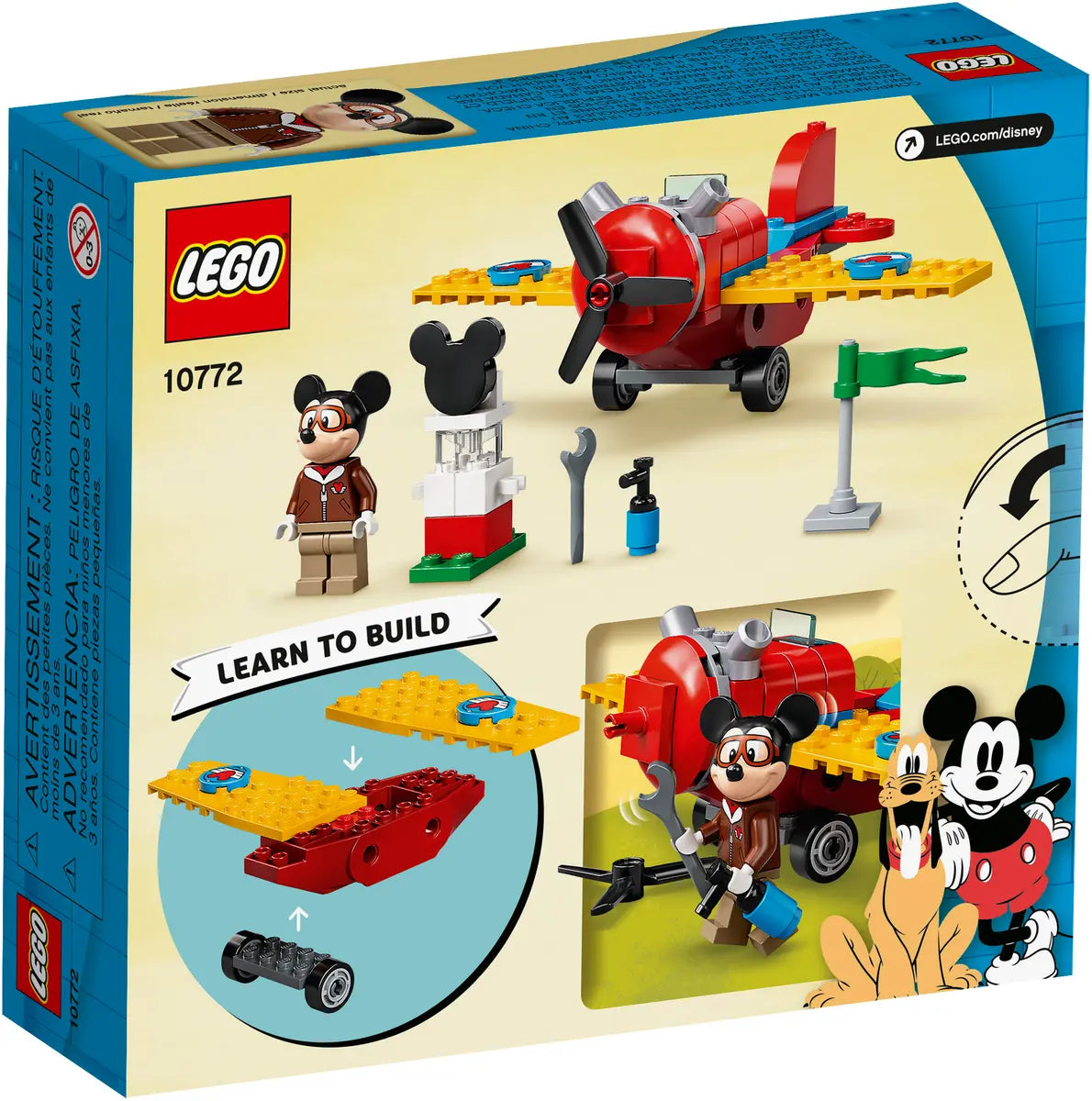 LEGO Disney 10772 Mickey Mouse's Propeller Plane