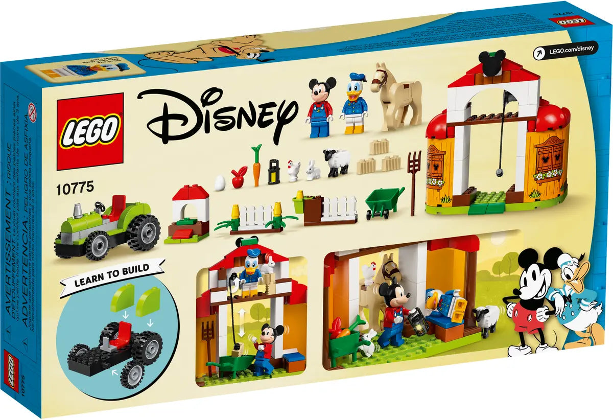 LEGO Disney 10775 Mickey Mouse & Donald Duck's Farm