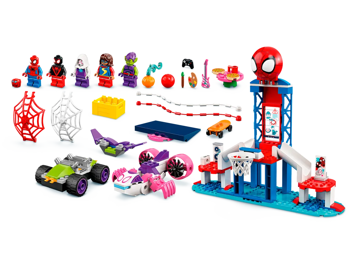 LEGO Marvel 10784 Spider-Man Webquarters Hangout