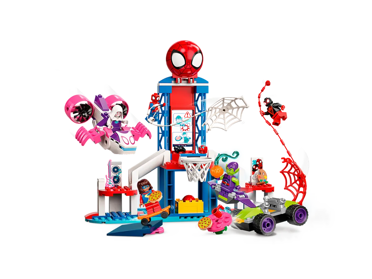 LEGO Marvel 10784 Spider-Man Webquarters Hangout