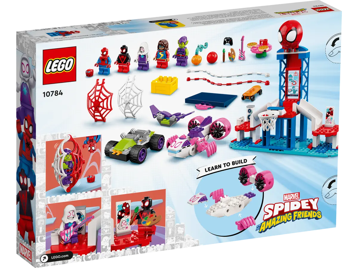 LEGO Marvel 10784 Spider-Man Webquarters Hangout