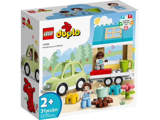 LEGO DUPLO 10986 Family House on Wheels