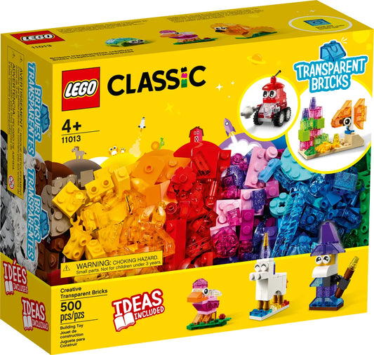 LEGO Classic 11013 Transparent Bricks