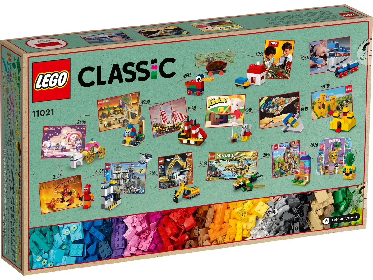 LEGO Classic 11021 90 Years of Play