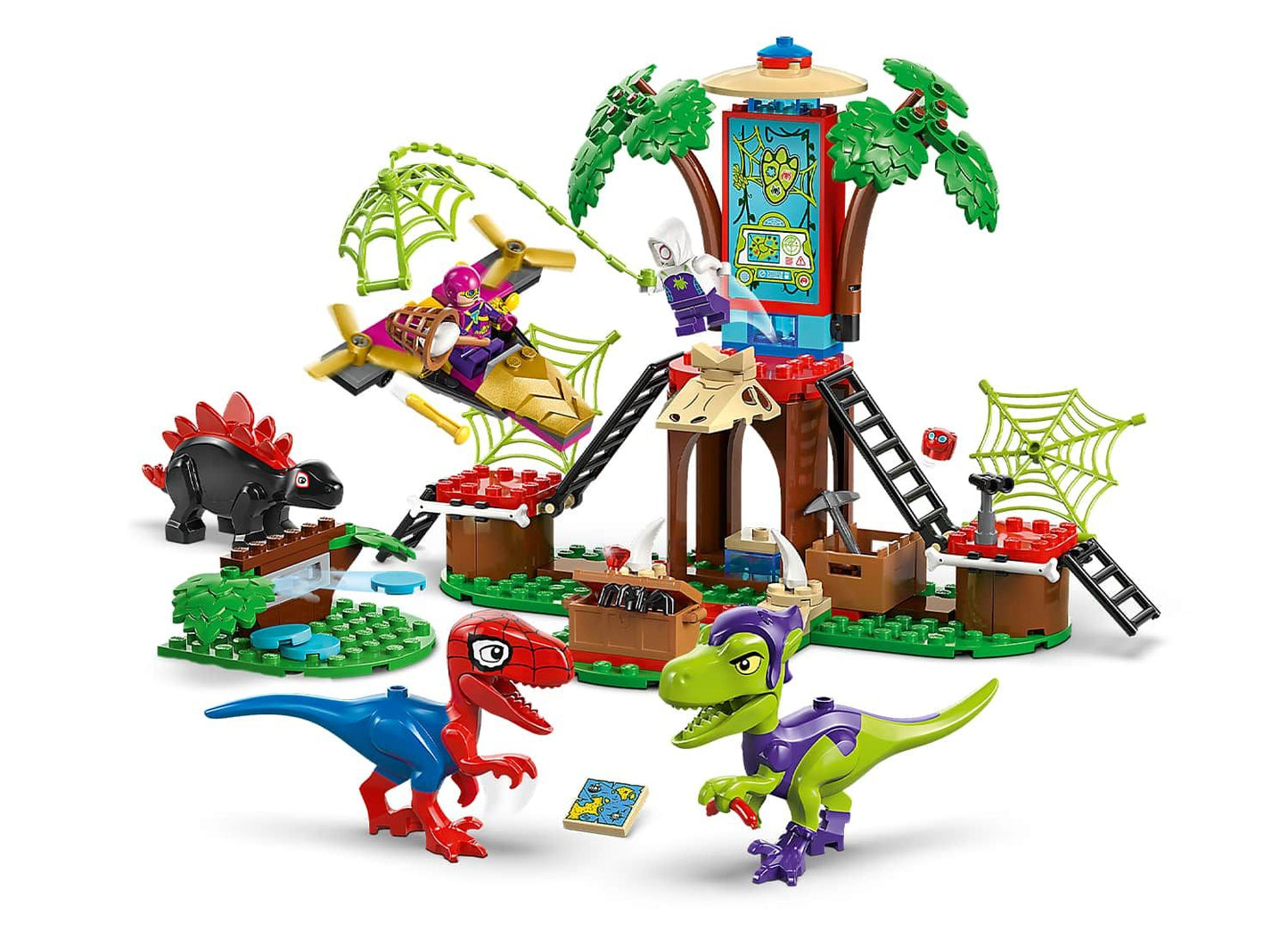 LEGO Marvel 11200 Spidey and Gobby's Raptor Battle at Tree House HQ