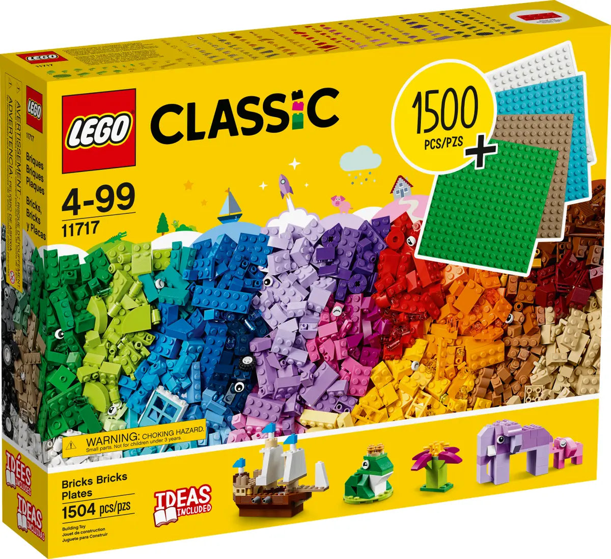 LEGO Classic 11717 Bricks Bricks Plates (Yellow)