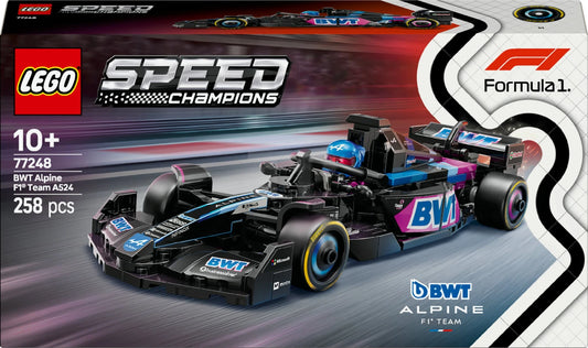 LEGO Speedchampions 77248 BWT Alpine F1® Team A524 Race Car