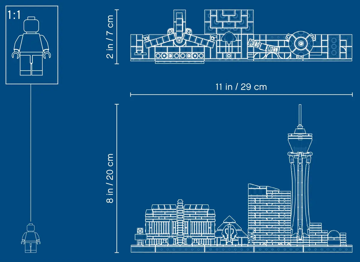 LEGO Architecture 21047 Las Vegas