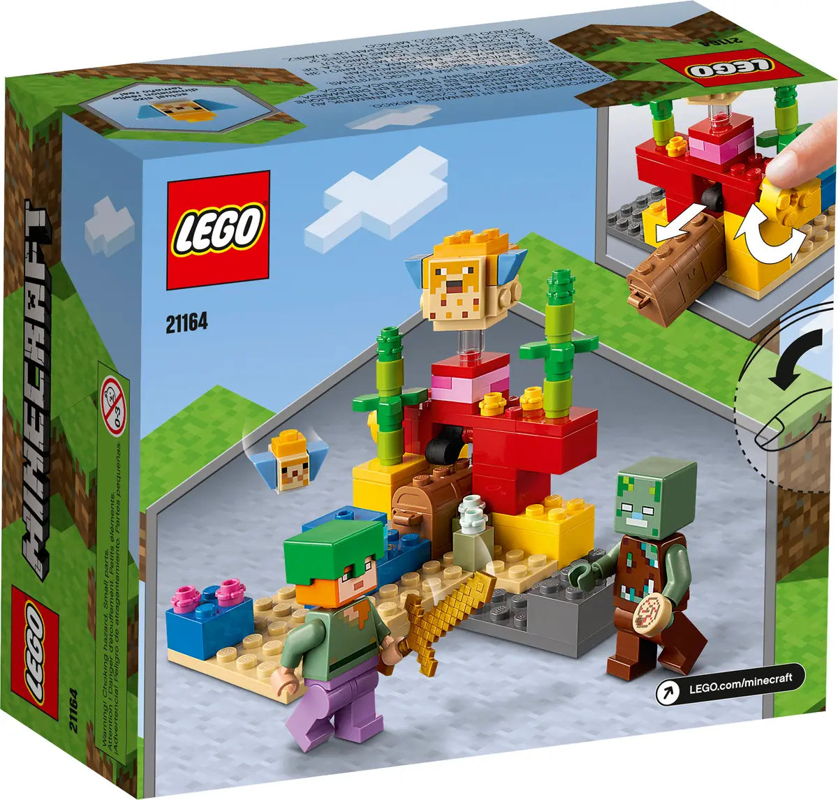 LEGO Minecraft 21164 The Coral Reef