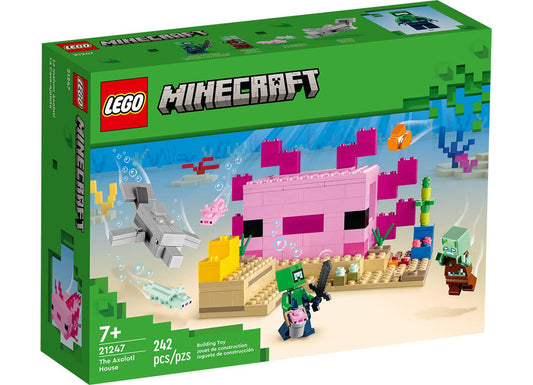 LEGO Minecraft 21247 The Axolotl House