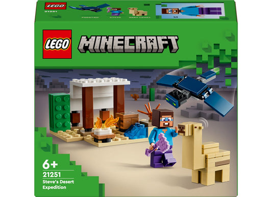 LEGO Minecraft 21251 Steve's Desert Expedition