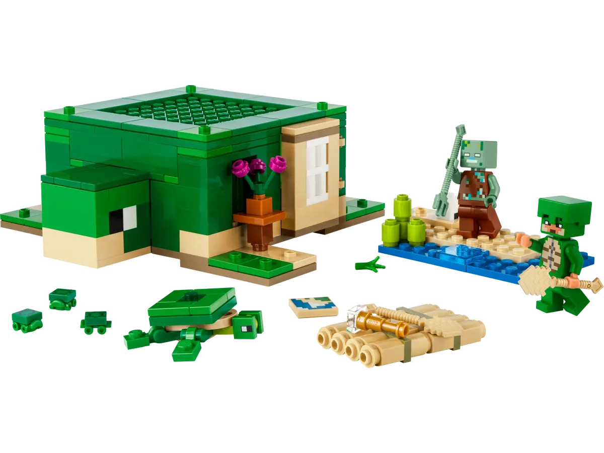 LEGO Minecraft 21254 The Turtle Beach House