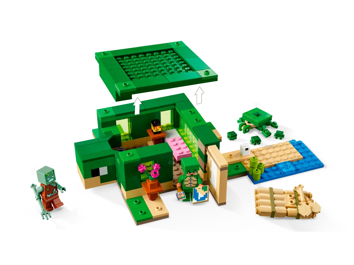LEGO Minecraft 21254 The Turtle Beach House