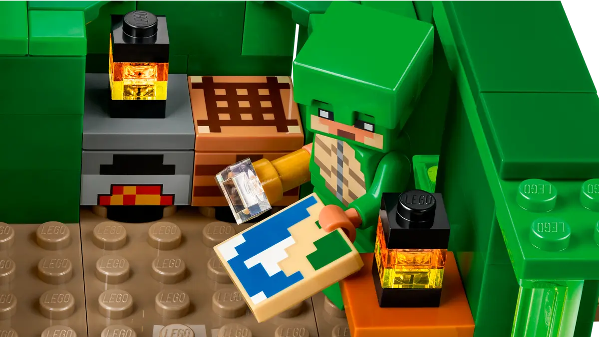 LEGO Minecraft 21254 The Turtle Beach House
