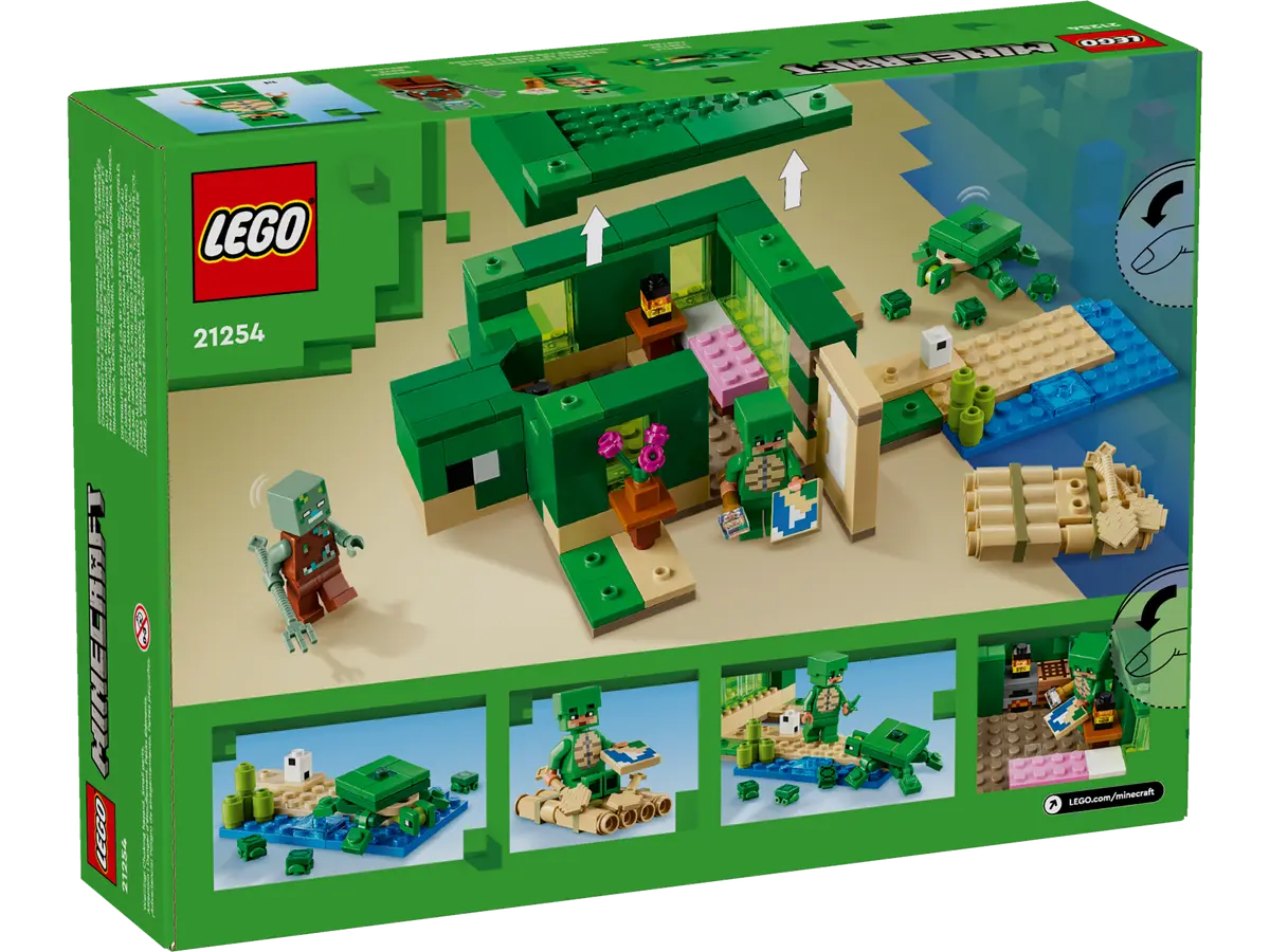 LEGO Minecraft 21254 The Turtle Beach House
