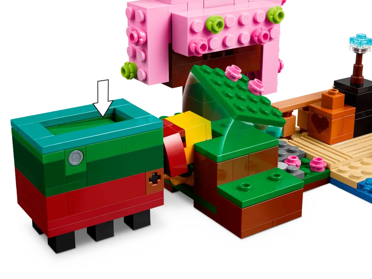 LEGO Minecraft 21260 The Cherry Blossom Garden