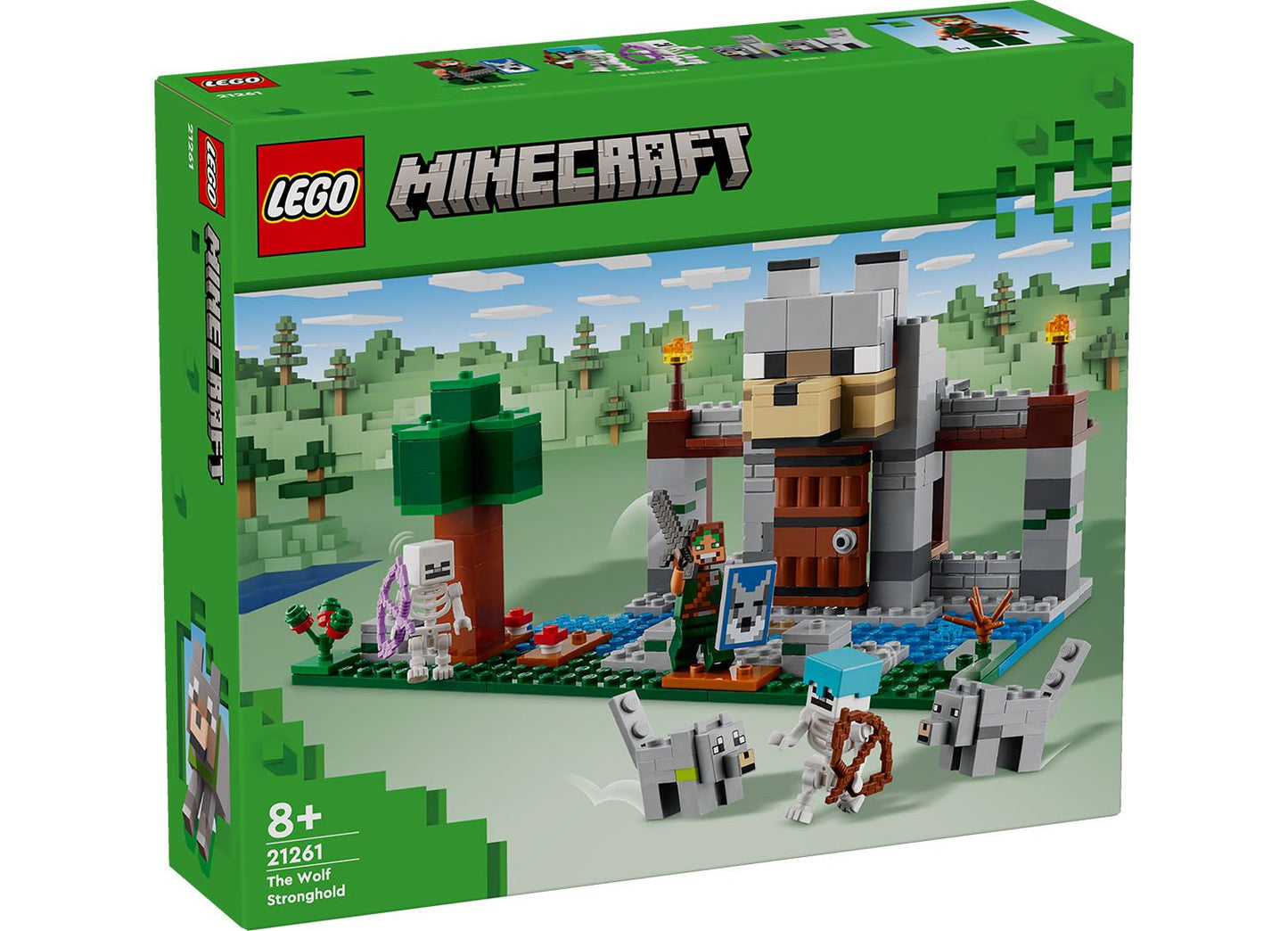 LEGO Minecraft 21261 The Wolf Stronghold