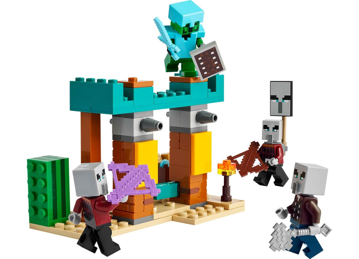 LEGO Minecraft 21267 The Illager Desert Patrol