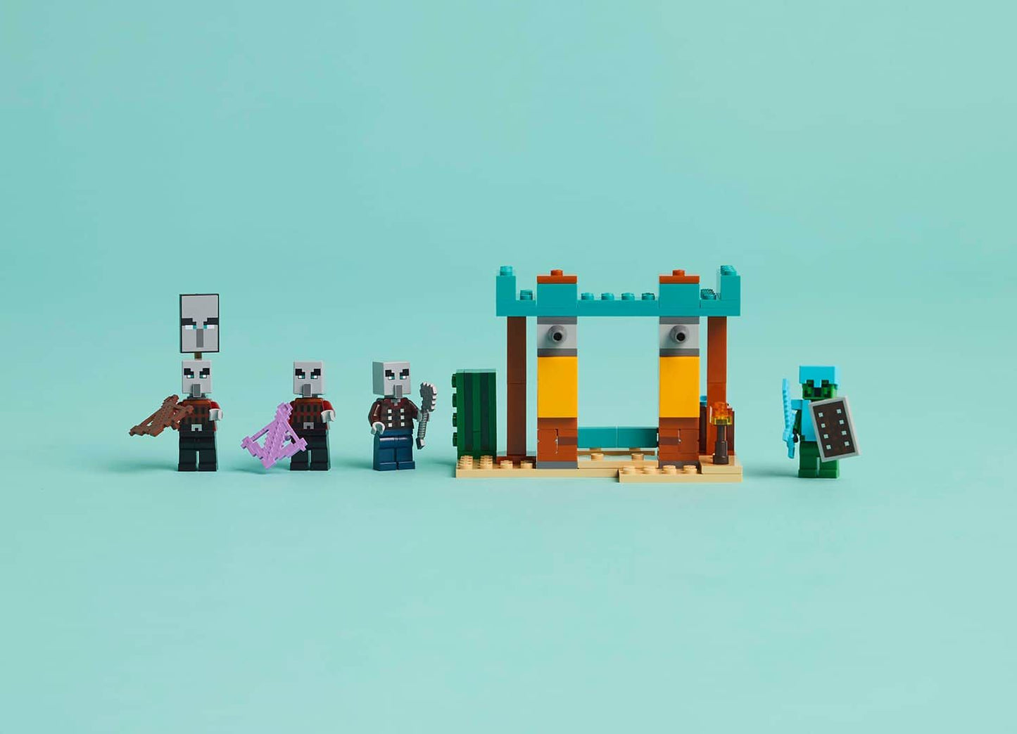 LEGO Minecraft 21267 The Illager Desert Patrol