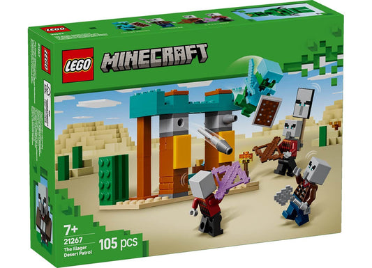 LEGO Minecraft 21267 The Illager Desert Patrol