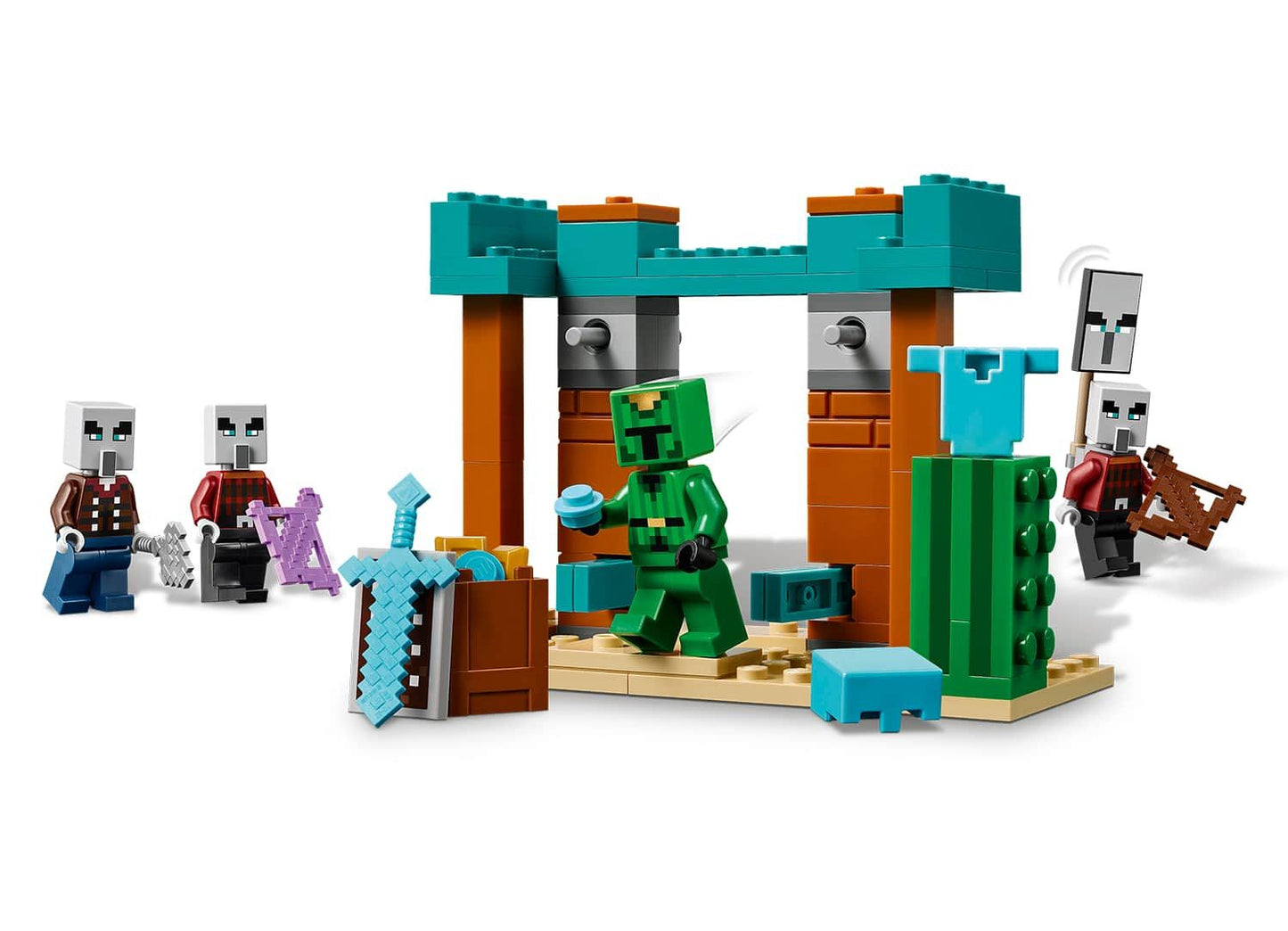 LEGO Minecraft 21267 The Illager Desert Patrol