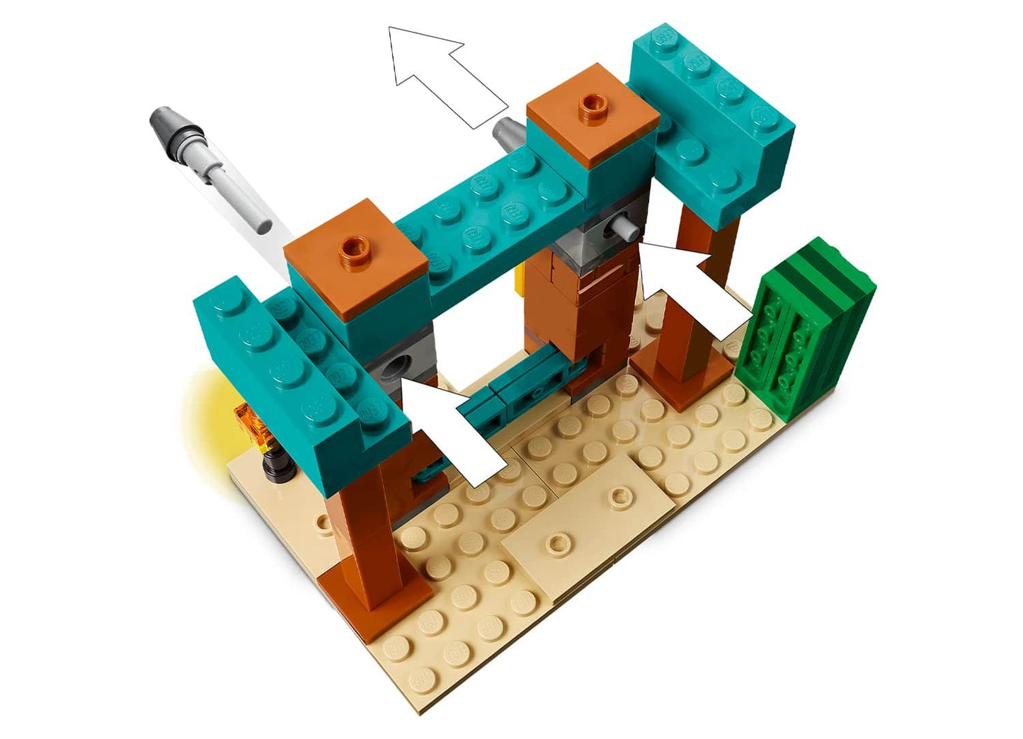 LEGO Minecraft 21267 The Illager Desert Patrol
