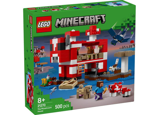 LEGO Minecraft 21270 The Mooshroom House