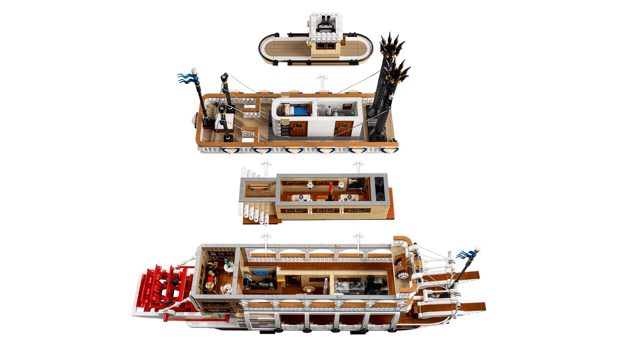 LEGO Ideas 21356 River Steamboat