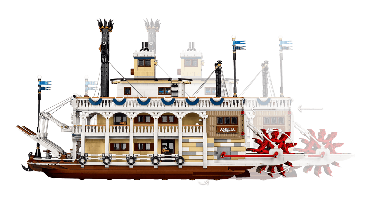 LEGO Ideas 21356 River Steamboat