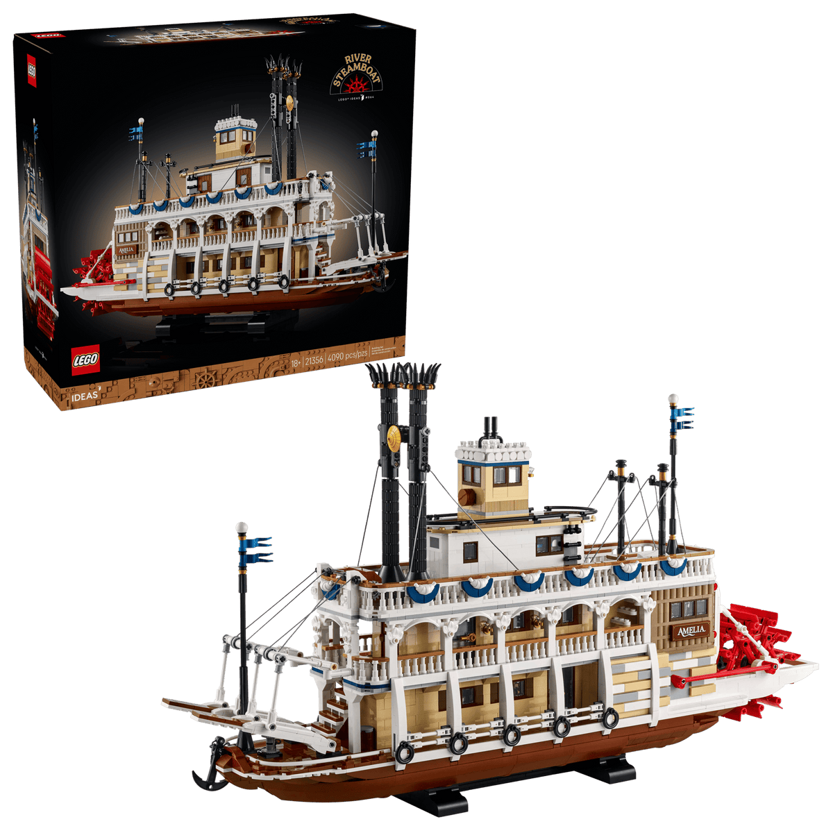 LEGO Ideas 21356 River Steamboat