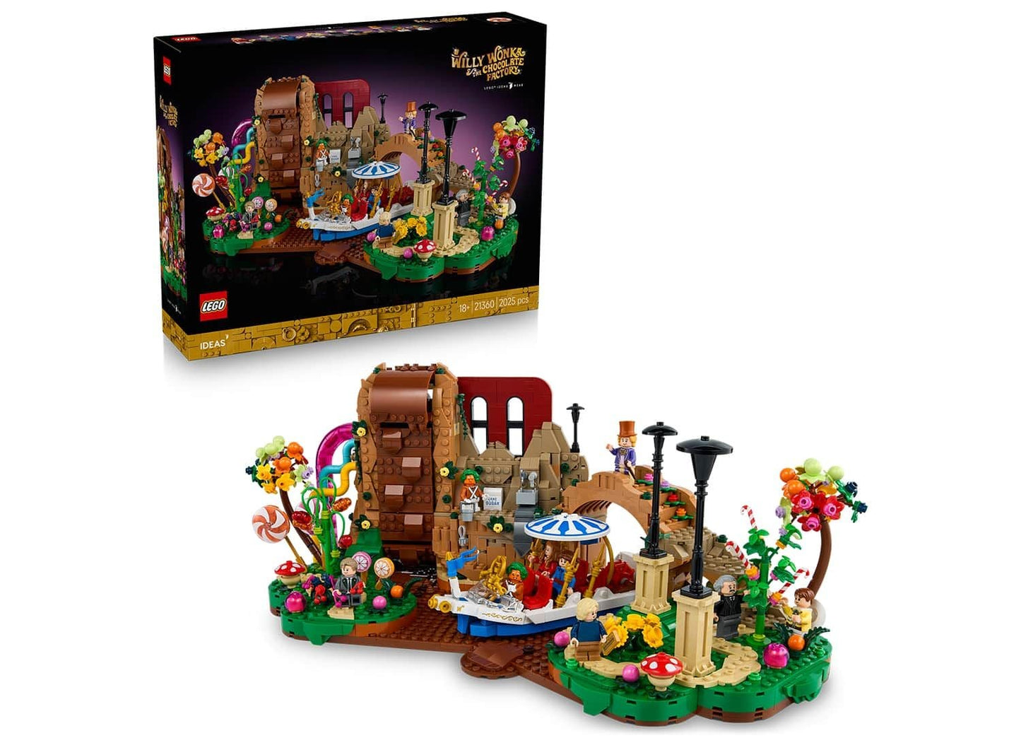 LEGO Ideas 21360 Willy Wonka & the Chocolate Factory